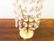 Brass and Crystal Bedside Table Lights from Bakalowits & Söhne, Vienna, Austria, 1960s Set of 2 2