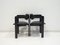 Schwarze Pamplona Stühle von Augusto Savini für Pozzi, 1960er, 2er Set 21