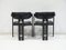 Black Pamplona Chairs by Augusto Savini for Pozzi, 1960s, Set of 2 19