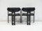 Schwarze Pamplona Stühle von Augusto Savini für Pozzi, 1960er, 2er Set 19
