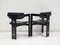 Black Pamplona Chairs by Augusto Savini for Pozzi, 1960s, Set of 2 10