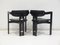 Black Pamplona Chairs by Augusto Savini for Pozzi, 1960s, Set of 2, Image 20