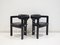 Black Pamplona Chairs by Augusto Savini for Pozzi, 1960s, Set of 2 1