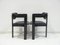 Schwarze Pamplona Stühle von Augusto Savini für Pozzi, 1960er, 2er Set 9