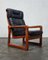 Poul Jeppensen zugeschriebener Vintage Sessel mit hoher Rückenlehne 3
