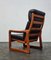 Poul Jeppensen zugeschriebener Vintage Sessel mit hoher Rückenlehne 10
