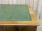 English Desk in Veneer and Green Leather, 1950s 17