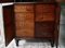 Early Victorian Teak Campaign Military Stationary Cupboard, 1840s, Set of 2 6