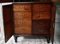 Early Victorian Teak Campaign Military Stationary Cupboard, 1840s, Set of 2, Image 6