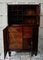 Early Victorian Teak Campaign Military Stationary Cupboard, 1840s, Set of 2 3