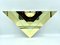 Postmodern Triangular Sconce from Karstadt AG, 1980s 3