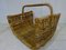 Vintage Wicker Log Basket, 1970s 5