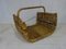 Vintage Wicker Log Basket, 1970s 8