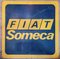 Someca Advertising Sign from Fiat, 1970s 1