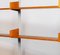 Teak Shelf System with Steel Bars attributed to Harald Lundqvist for Lizzy, 1950s 12