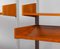 Teak Shelf System with Steel Bars attributed to Harald Lundqvist for Lizzy, 1950s 7