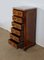 Small Napoleon III Chest of Drawers in Wood Marquetry 16