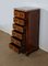Small Napoleon III Chest of Drawers in Wood Marquetry 4