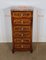 Small Napoleon III Chest of Drawers in Wood Marquetry 20