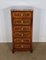 Small Napoleon III Chest of Drawers in Wood Marquetry 1