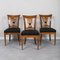 19th Century Biedermeier Chairs, Set of 3 8