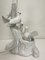 Lámpara de mesa en forma de pájaro italiana vintage de cerámica con palomas, años 60, Imagen 7