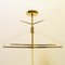Coat Rack in Brass and Acrylic Glass from Münchner Werkstätten, Germany, 1960s 3