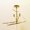 Coat Rack in Brass and Acrylic Glass from Münchner Werkstätten, Germany, 1960s 5