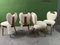 Chairs Upholstered in Teddy Fabric by Markus Friedrich Staab for Atelier Staab, 1956, Set of 4 34
