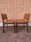 Vintage Chairs in Rosewood and Leather, 1960s, Set of 6 12