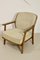 Skandinavischer Stuhl aus Nussholz, 1960 1