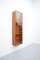 Swedish Teak Wall Showcase Cabinet with 3 Glass Doors, Image 1
