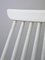 White Painted Wooden Pinstolar Chairs, 1960s, Set of 2, Image 10