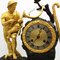 19th Century Empire Gilt Bronze Pendulum Clock, Image 2