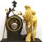 Reloj de péndulo Imperio de bronce dorado, siglo XIX, Imagen 6