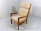 Senator Highback Chair by Ole Wanscher for Poul Jeppesens Møbelfabrik, 1960s, Image 8