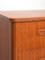 Vintage Teak Chest of Drawers with Four Drawers, 1960s 5