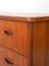 Vintage Teak Chest of Drawers with Four Drawers, 1960s 7