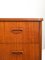 Vintage Teak Chest of Drawers with Four Drawers, 1960s 6