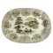 19th Century Faience Serving Platter from John Wood, 1890s, Image 1