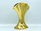 Sculptural Shell Vase in Brass, 1960s 10