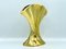 Sculptural Shell Vase in Brass, 1960s, Image 10