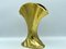 Sculptural Shell Vase in Brass, 1960s 4