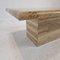 Italian Coffee Table in Travertine, 1980s, Image 13