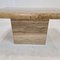 Italian Coffee Table in Travertine, 1980s 12