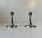 Art Deco Pewter Candlesticks by Just Andersen, 1940s, Set of 2, Image 1