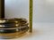 Art Deco Brass Incense Bowl with Swans, 1930s 7