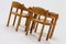 Pine Dining Chairs by Rainer Daumiller for Hirtshals Sawmill, 1970s, Set of 4 4