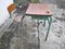 Mid-Century Former School Children's Desk in the style of Hitier, 1950s, Image 6