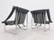 Fauteuils Mid-Century en Chrome et Cuir, 1970s, Set de 2 10